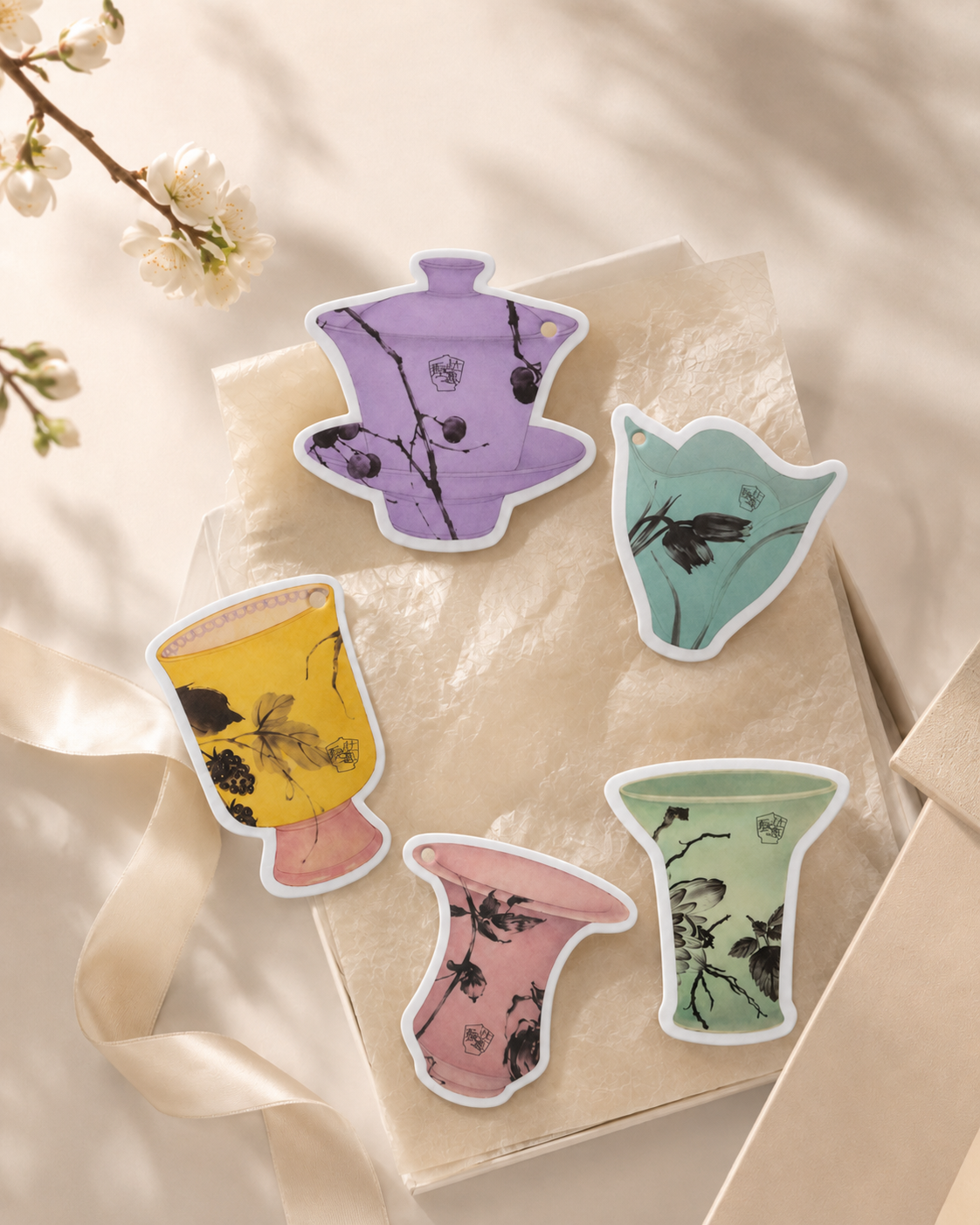 VERI CHUN Botanical Scented Card — Choose Your Scent