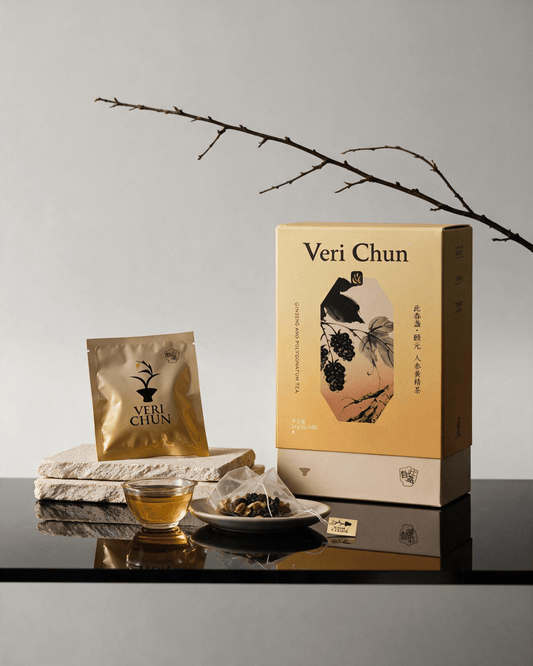 Veri Chun Yiyuan ginseng tea package