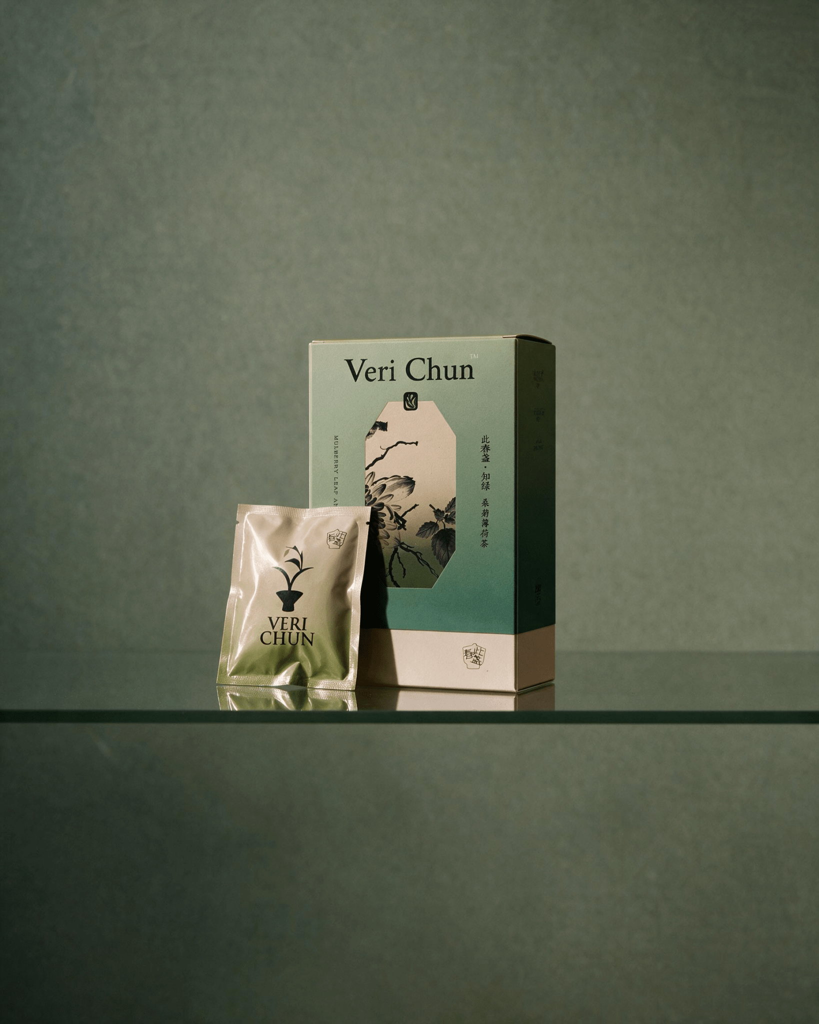 Veri Chun Zhilu mulberry leaf tea package
